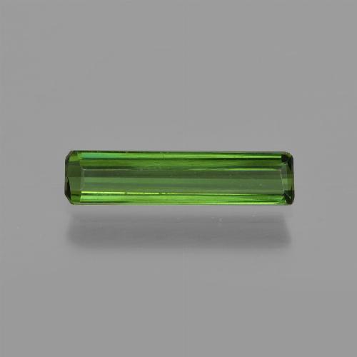 Dark Green Tourmaline Gem - 0.8ct Octagon Facet (ID: 416130)