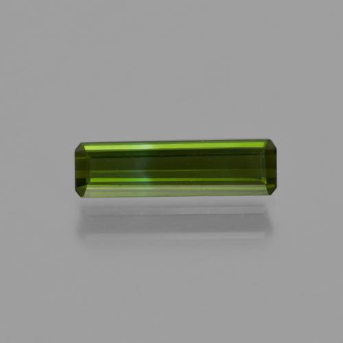 Verde oscuro Turmalina Gema - 0.8ct Forma octagonal (ID: 416131)