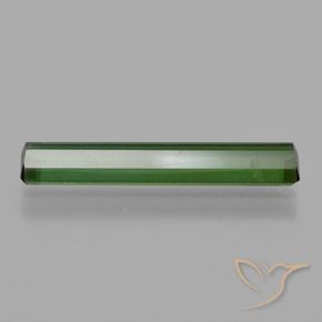 Tourmaline Gemstone in 18.6 x 3.5 mm Size for Sale, Tourmaline Stone in Medium Green Color