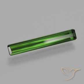 1.49 ct Green Tourmaline Stone, Natural Tourmaline in Octagon Facet Shape for Sale