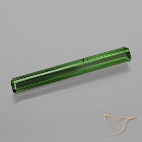 1.44 ct Green Tourmaline Stone, Natural Tourmaline in Octagon Facet Shape for Sale