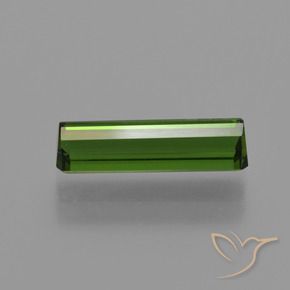 Tourmaline Gemstone in 11.9 x 3.7 mm Size for Sale, Tourmaline Stone in Earthy Green Color