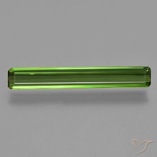 1.45ct Natural Forest Green Tourmaline, Emerald Cut, VS