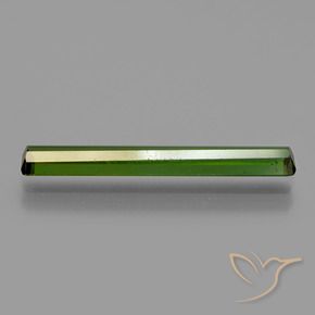 Tourmaline Gemstone in 21.7 x 3.1 mm Size for Sale, Tourmaline Stone in Earthy Green Color