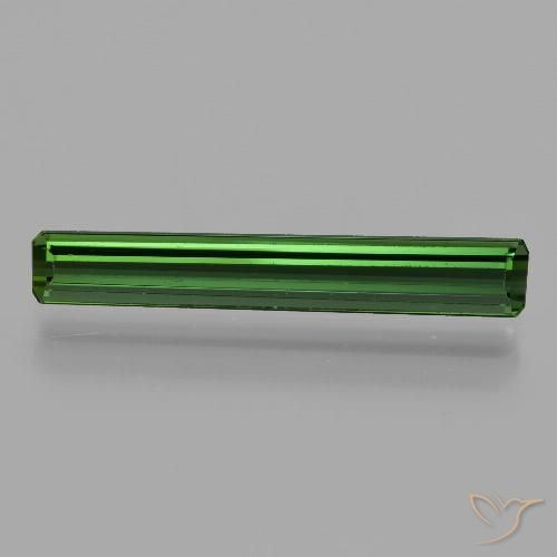 1.88ct Natural Green Tourmaline, Emerald Cut, VVS-VS
