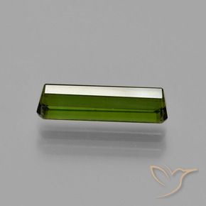 Tourmaline Gemstone in 11.4 x 3.3 mm Size for Sale, Tourmaline Stone in Forest Green Color