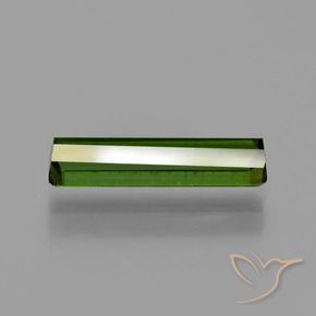 Tourmaline Gemstone in 12.6 x 3.2 mm Size for Sale, Tourmaline Stone in Forest Green Color