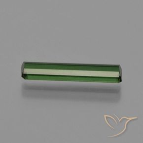 Tourmaline Gemstone in 14.6 x 3 mm Size for Sale, Tourmaline Stone in Forest Green Color