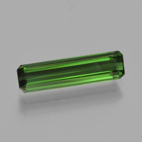 Tourmaline Octogone / coupe Émeraude en damier des États-Unis 1,61 ct, dimension 14,1 x 3,7mm, pureté VS, pierre gemme naturelle Non traité, 1 pièce de tourmaline de couleur Vert foncé, dureté Mohs de 7 à 7.5 convient aux bijoux de tous les jours, pierre de sagesse, Pierre du zodiaque Balance, Photo A