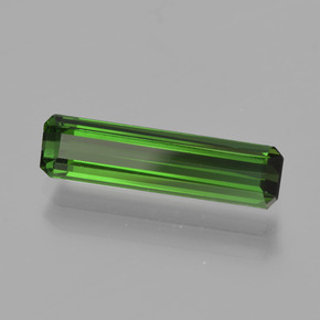 1.61 ct Green Tourmaline Stone, Natural Tourmaline in Octagon Facet Shape for Sale