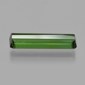 Tourmaline Gemstone in 14.1 x 3.7 mm Size for Sale, Tourmaline Stone in Forest Green Color