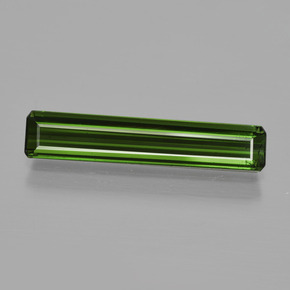 Earthy Green Tourmaline Gem - 1.7ct Octagon Facet (ID: 416187)