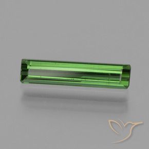 0.93 ct Green Tourmaline Stone, Natural Tourmaline in Octagon Facet Shape for Sale