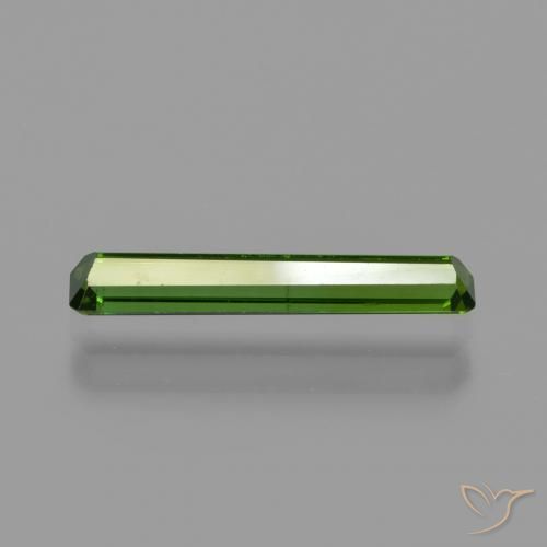 Tourmaline Gemstone in 15.2 x 2.7 mm Size for Sale, Tourmaline Stone in Medium Green Color