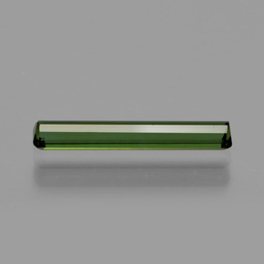 Tourmaline Gemstone in 15.4 x 2.8 mm Size for Sale, Tourmaline Stone in Deep Green Color