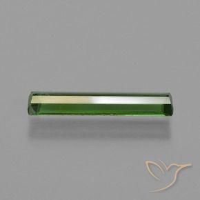 Tourmaline Gemstone in 14.9 x 3.2 mm Size for Sale, Tourmaline Stone in Earthy Green Color