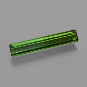 Verde oscuro Turmalina Gema - 1.1ct Forma octagonal (ID: 416274)