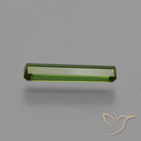 Tourmaline Gemstone in 12.1 x 3.1 mm Size for Sale, Tourmaline Stone in Forest Green Color