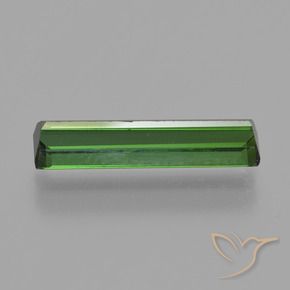 Tourmaline Gemstone in 14 x 3.4 mm Size for Sale, Tourmaline Stone in Medium Green Color