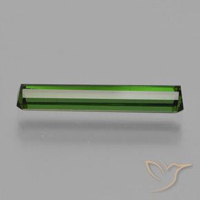 Tourmaline Gemstone in 17 x 3.3 mm Size for Sale, Tourmaline Stone in Dark Green Color