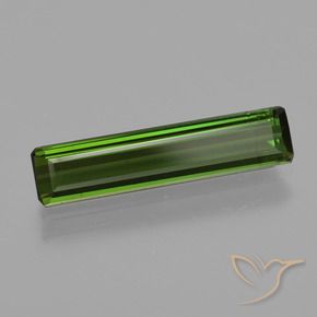 1.33 ct Green Tourmaline Stone, Natural Tourmaline in Octagon Facet Shape for Sale
