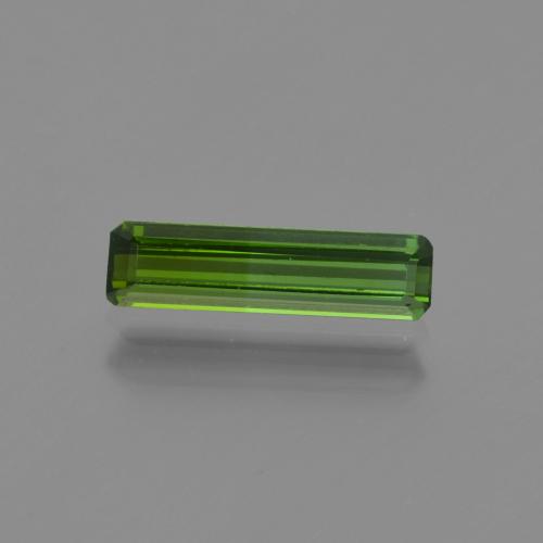 Earthy Green Tourmaline Gem - 0.8ct Octagon Facet (ID: 416339)
