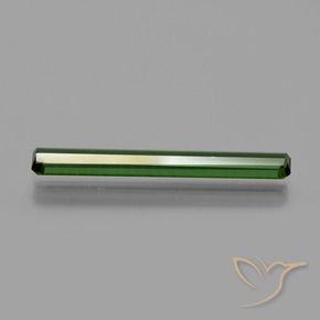 Tourmaline Gemstone in 22.2 x 3.1 mm Size for Sale, Tourmaline Stone in Forest Green Color