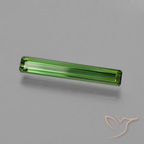 1.20 ct Green Tourmaline Stone, Natural Tourmaline in Octagon Facet Shape for Sale