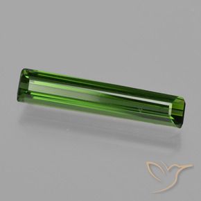 1.20 ct Green Tourmaline Stone, Natural Tourmaline in Octagon Facet Shape for Sale