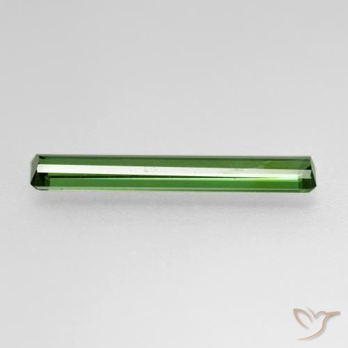 Tourmaline Gemstone in 17.5 x 3.2 mm Size for Sale, Tourmaline Stone in Medium Green Color