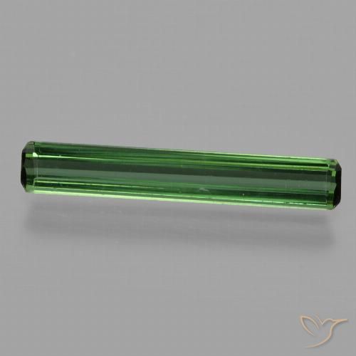 1.22ct Natural Forest Green Tourmaline, Emerald Cut, VVS-VS
