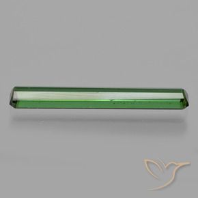 Tourmaline Gemstone in 18.6 x 3 mm Size for Sale, Tourmaline Stone in Forest Green Color