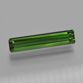 Medium-Dark Green Tormalina Gem - 2.6ct Sfaccettatura ottagonale (ID: 416423)