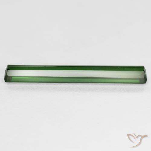 Tourmaline Gemstone in 21.9 x 3.6 mm Size for Sale, Tourmaline Stone in Dark Green Color