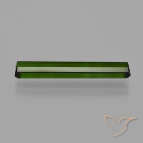 Tourmaline Gemstone in 21.9 x 4.2 mm Size for Sale, Tourmaline Stone in Deep Green Color