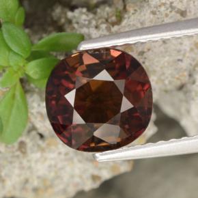 2.7ct Cushion-Cut Orange Red Tourmaline Gem for sale 2.7ct Cushion-Cut Orange Red Tourmaline Gem (ID: 416476)