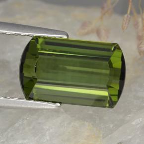 4.9ct Barrel Green Tourmaline for sale thumb image of 4.9ct Barrel Green Tourmaline (ID: 417184)