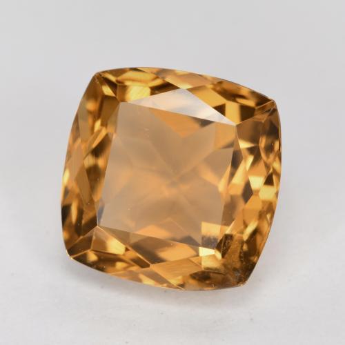 2.87 ct Golden Tourmaline Stone, Natural Tourmaline in Cushion-Cut Shape for Sale