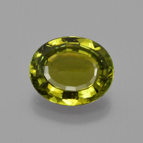 Verde medio Turmalina Gema - 2.9ct Forma ovalada (ID: 417232)