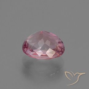 Tourmaline Gemstone in 7.4 x 6.2 mm Size for Sale, Tourmaline Stone in Medium Magenta Color