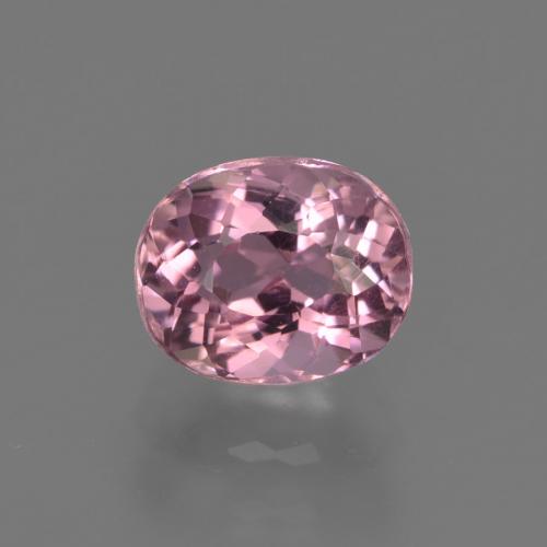 Watermelon Pink Tourmaline Gem - 1.1ct Oval Facet (ID: 419570)