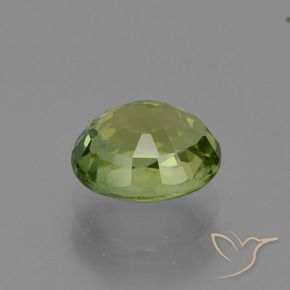 Tourmaline Gemstone in 6.9 x 6.1 mm Size for Sale, Tourmaline Stone in Forest Green Color