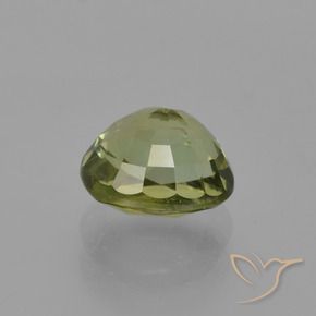 Tourmaline Gemstone in 6.5 x 5.6 mm Size for Sale, Tourmaline Stone in Forest Green Color