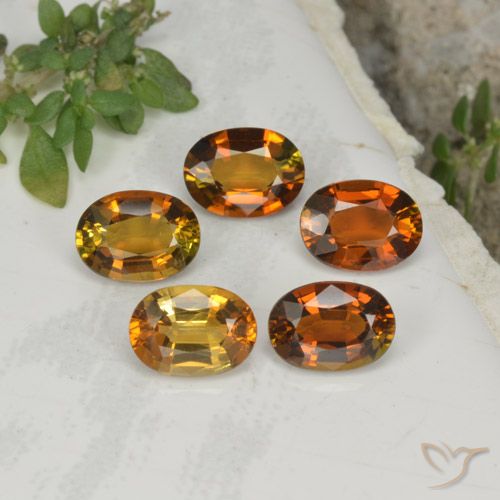 2.62 ct Yellow Tourmaline, 6 x 4.4 mm Oval Cut From Mozambique, Photo A