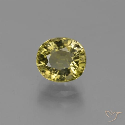 0.99ct Natural Golden Brown Tourmaline, Oval, VS