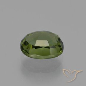 Tourmaline Gemstone in 6.8 x 5.6 mm Size for Sale, Tourmaline Stone in Seaweed Green Color