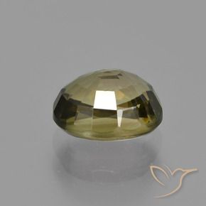 Tourmaline Gemstone in 7.1 x 5.9 mm Size for Sale, Tourmaline Stone in Light Brown Color