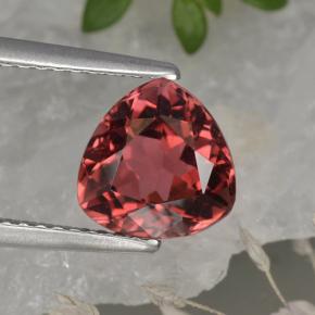 2.2ct Trillion Facet Orange Pink Tourmaline Gem for sale 2.2ct Trillion Facet Orange Pink Tourmaline Gem (ID: 420768)