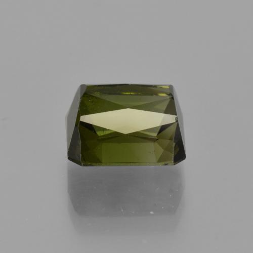 Tourmaline Gemstone in 8.4 x 7.9 mm Size for Sale, Tourmaline Stone in Deep Green Color