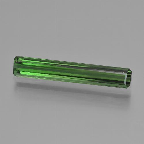 Medium-Dark Green Турмалин Камень - 2.4ct Фасетный Октагон (ID: 425153)